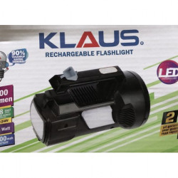 Ручний акумуляторний ліхтар KE-47715 KLAUS rechargeable flashlight 4800mA (30)