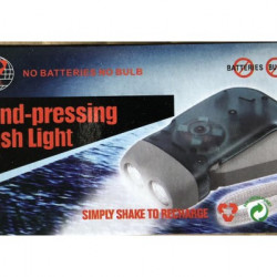 Ручний ліхтар 003 Hand-pressing Flash Light (100)