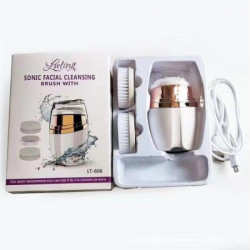 Щітка для обличчя Soniс Facial Cleansing Brush LT-606 з насадками 