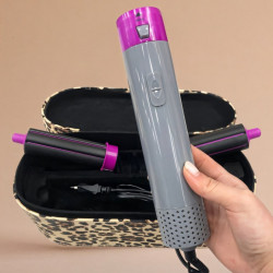 Мультистайлер 5 в 1 HAIR BRUSH леопардовий