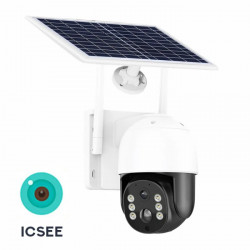 Камера відеоспостереження PTZ вулична WiFi TQ5 (ICSEE) із сонячною панеллю