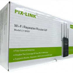 WiFi Репітер / роутер PIX-LINK Repeator LV WR09 (Чорний) 