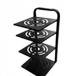 Стелаж для зберігання  Kitchen Storage Rack (чорний) / ART-5048 