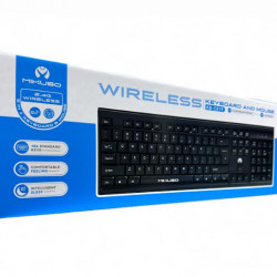 Набір клавіатури та миші KEYBOARD Mikuso KB C019 (російська клавіатура/чорний) (20шт)