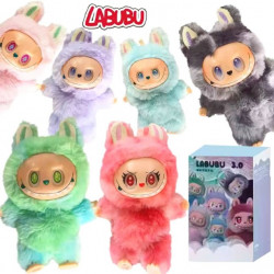 М яка іграшка-сюрприз Labubu 3,0, у вигляді плюшевих брелоків 16см