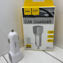 Адаптер HOCO CAR USB DOUBLE Z 23 (280) в упак. шт.