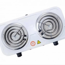 Плита електрична настільна на 2 конфорки Hot Plate , Кухонна побутова електроплита для дому