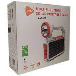 Ліхтар OKGO FA-7009 Multifunctional solar portable lamp