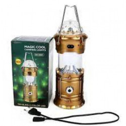 Ліхтар кемпінговий XF-5801 Magic cool розсувний з USB та дискошаром та 6LED+1W+3COL XF-5801
