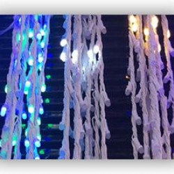 Гірлянда різдвяна LED (Водоспад 3М*2М) 320-B-2 Синя (40)