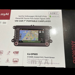 2DIN CP605 Автомобілі на Android Ram 1G-32G Volkswagen Golf 5 Polo Passat B6 Touran Tiguan Jetta