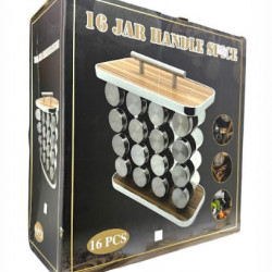 Набір баночок для спецій 16шт Seasoning bottle / T013-16 (Item No.: 4003) (6шт)