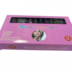 Набір крейда для волосся 1Hair chalk Різнокольорові барвники гребінець для дітей та дорослих (80)