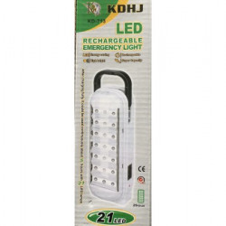 Ліхтар, лампа KD-713 Rechargeable Emergency Light 21 LED