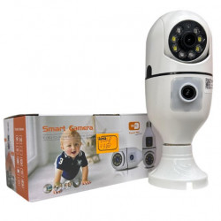 Внутрішня лампа E27 IP -камера Wi -Fi 200W 2008 (Програма: V380)