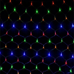 Сітка 120LED (RD-7160) 1,5x1,5м Мікс (100)