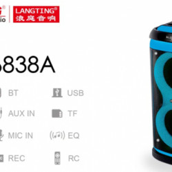 Temeisheng 6838a колонка Bluetooth 8 ″
