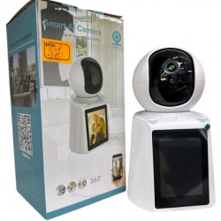 Радіоняня IP камера з монітором та обертанням WiFi 200Вт 1538 (Прогр.: V380) (50шт)