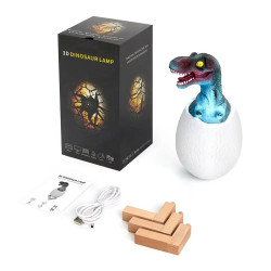 Дитячий світильник Sunroz 3D Dinozaur Lamp лампа-нічник 