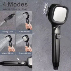 Насадка для душу високого тиску та 4 режимами Water Shower Head 