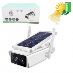 Автономна камера вулиця Сонячний акумулятор 2 Мп AP IP Solar App Icsee (20)