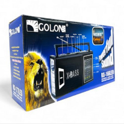 Радіо з Ліхтар GOLON RX-166 LED (30шт)
