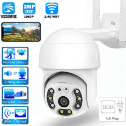 Камера відеоспостереження вулична A8 Wi-Fi ptz camera 1080p app：v380 2MP (RD-002) 