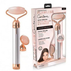Масажер Flawless Facial Massager Roller роликовий від темних кіл для обличчя з 2 насадками – ручний