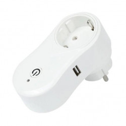 Розумна розетка (WI FI socket) + USB TUYA