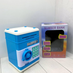 Скарбничка дитячий сейф із кодовим замком number bank