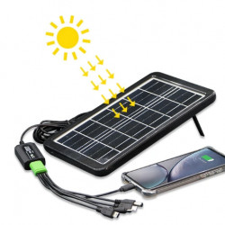 Сонячна панель CCLamp CL-630 з USB кабелем 3W