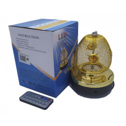 Лампа куля обертається RGB RHD-163 mp3 (RD5022)