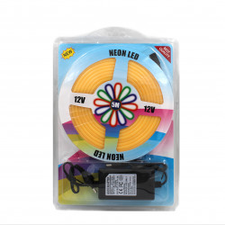Стрічка Силіконова LED NEON Жовта 5M Yellow 12V-220V (40)