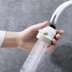 Насадка на кран Water Saver поворотна головка на 360 градусів із 3 режимами 780-3