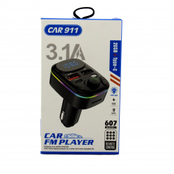 Трансмітер FM MOD HZ 607 BT 2USB+ TYPE C