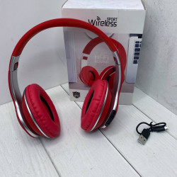 Навушники бездротові ST-17 Bluetooth (Червоний,Білий,Чорний,Зелений) (100)