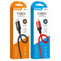 Кабель MicroUSB KAKUSIGA KSC-652 YouXiang Series (алюміній плетений) 1м
