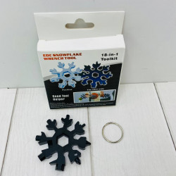 Мультитул викрутки у вигляді сніжинки SNOW FLAKE WRENCH TOOL (200) в упак. 200 шт.