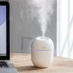 Зволожувач повітря ультразвуковий з підсвічуванням Supretto USB 180 мл LK2303-65