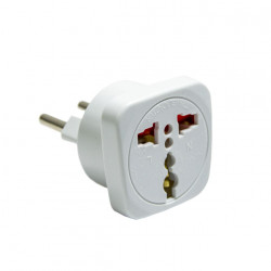 Мережевий перехідник 10A 250V № 522