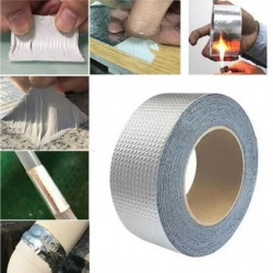 Липкая лента, скотч с алюминиевым покрытием Butyl Self Adhesive 10см*5м
