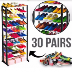 Стійка для взуття Fashion & Simple Amazing Shoe Rack 30 Пар Взуття / ART-0018 (Тільки Ящик!) (20шт)