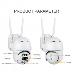 Камера відеоспостереження PTZ вулична WiFi Outdoor Camera CF26 (4мм+12мм HD1080P 2MP) (Carecampro) 