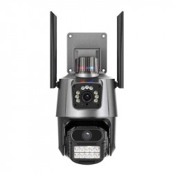 Камера відеоспостереження PTZ вулична WiFi Outdoor Camera P11 (ICSEE) (3MP+3MP) 