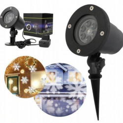 Лазерний проектор Outdoor Lawn Snowflake Light