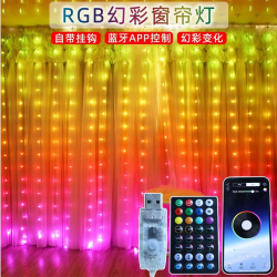 Гірлянда Штора (SFK-05) 3*2 APP Bluetooth (USB) 