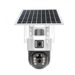 Камера працююча через 4G із двома лінзами V36-4G SOLAR вулична