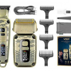 Акумулятор для стрижок та бритва 2 в 1 VGR V-641