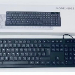 Клавіатура 8075 wireld Black 