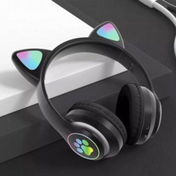 Навушники з вушками Cat VIV-23M з підсвіткою 